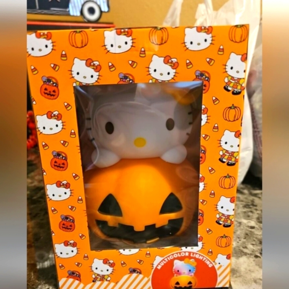HELLO KITTY - LED PUMPKIN AROMA FAN